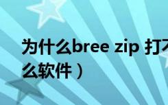 为什么bree zip 打不开文件（breezip是什么软件）