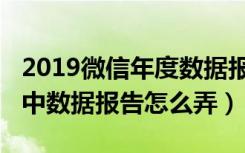 2019微信年度数据报告怎么看（2018微信年中数据报告怎么弄）