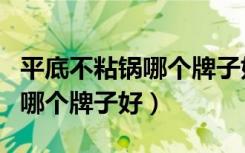 平底不粘锅哪个牌子好啊求推荐（平底不粘锅哪个牌子好）