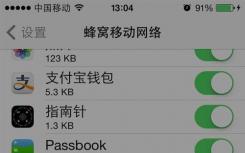 苹果手机数据流量怎么启用（教大家在苹果iPhone上管理手机流量）