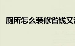 厕所怎么装修省钱又漂亮（厕所怎么装修）