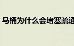 马桶为什么会堵塞疏通剂（马桶为什么会堵）