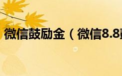 微信鼓励金（微信8.8鼓励金怎么领取2017）