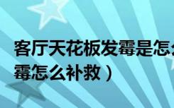 客厅天花板发霉是怎么回事（客厅装修墙壁发霉怎么补救）