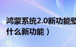 鸿蒙系统2.0新功能壁纸怎么关闭（鸿蒙2.1有什么新功能）