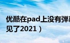 优酷在pad上没有弹幕按钮（优酷弹幕按钮不见了2021）