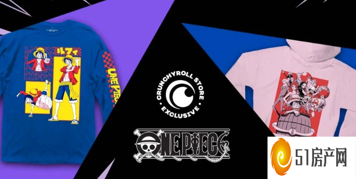 One Piece 和 Crunchyroll 合作推出全新服装系列