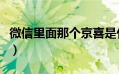 微信里面那个京喜是什么鬼（微信京喜是什么）