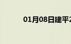 01月08日建平24小时天气预报