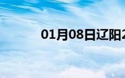 01月08日辽阳24小时天气预报