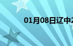 01月08日辽中24小时天气预报