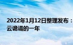 2022年1月12日整理发布：2021年对房地产行业来说是风云诡谲的一年