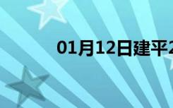 01月12日建平24小时天气预报