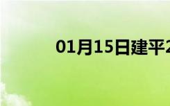 01月15日建平24小时天气预报