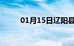 01月15日辽阳县24小时天气预报