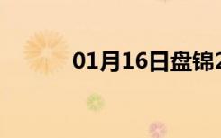 01月16日盘锦24小时天气预报