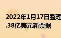 2022年1月17日整理发布：大发地产拟发行1.38亿美元新票据