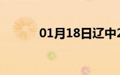 01月18日辽中24小时天气预报