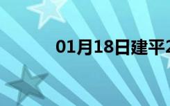 01月18日建平24小时天气预报