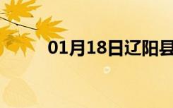 01月18日辽阳县24小时天气预报