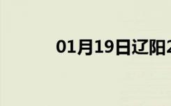 01月19日辽阳24小时天气预报