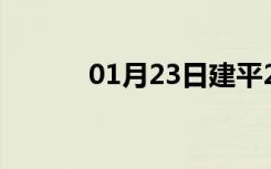 01月23日建平24小时天气预报