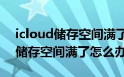 icloud储存空间满了怎么办苹果xr（icloud储存空间满了怎么办）