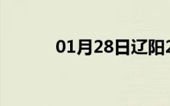 01月28日辽阳24小时天气预报