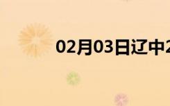 02月03日辽中24小时天气预报