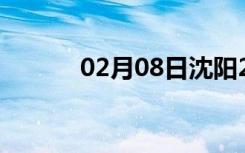 02月08日沈阳24小时天气预报