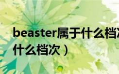 beaster属于什么档次羽绒服（beaster属于什么档次）