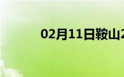 02月11日鞍山24小时天气预报