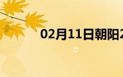 02月11日朝阳24小时天气预报