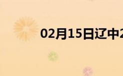 02月15日辽中24小时天气预报