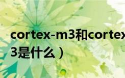 cortex-m3和cortex-m4的区别（cortex-m3是什么）