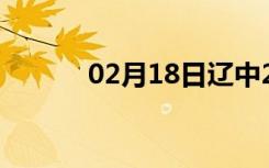 02月18日辽中24小时天气预报