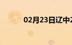 02月23日辽中24小时天气预报