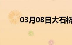 03月08日大石桥24小时天气预报