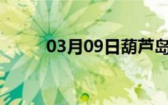 03月09日葫芦岛24小时天气预报