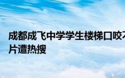 成都成飞中学学生楼梯口咬不雅照事件 成飞中学学生无码图片遭热搜