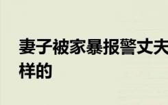 妻子被家暴报警丈夫打断辅警肋骨 具体是怎样的