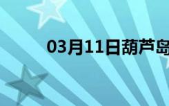 03月11日葫芦岛24小时天气预报