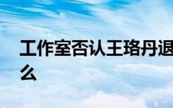 工作室否认王珞丹退出演艺圈 到底发生了什么