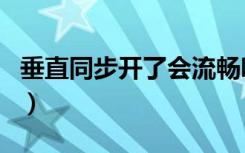 垂直同步开了会流畅吗（垂直同步开了会卡吗）