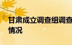 甘肃成立调查组调查敦煌防护林被毁 目前啥情况