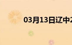 03月13日辽中24小时天气预报