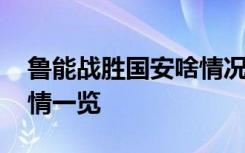 鲁能战胜国安啥情况鲁能VS国安双方阵容详情一览