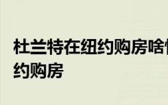 杜兰特在纽约购房啥情况杜兰特花多少钱在纽约购房