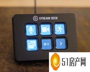 Stream Deck Mini 是完美的小型变焦控制器