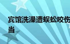 宾馆洗澡遭蜈蚣咬伤 事件经过怎样责任该谁当